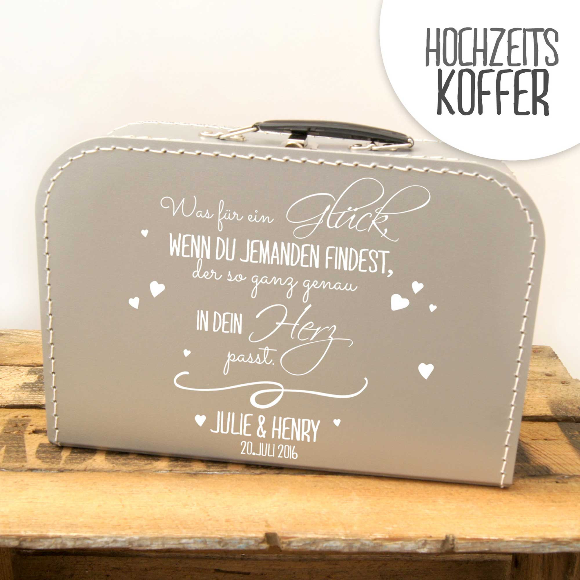 Kinderkoffer Koffer Zitat Spruch Glück Herz Wunschnamen kos9