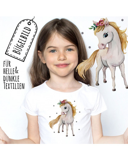 Bügelbilder Applikation Pferd Pferdchen Bügelbild Patch Bügelmotiv Aufbügelbilder Kissen Shirt Taschen bb173