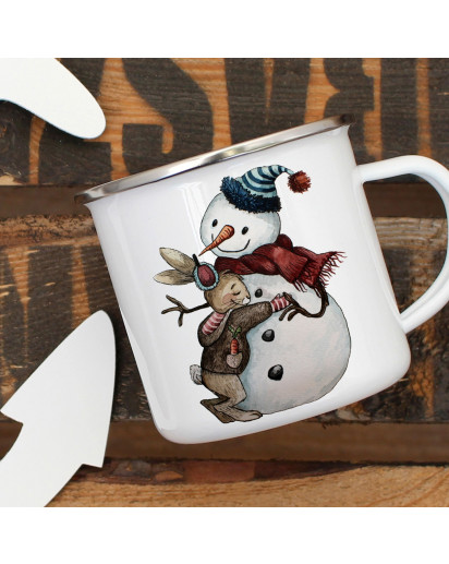 Tasse Schneemann