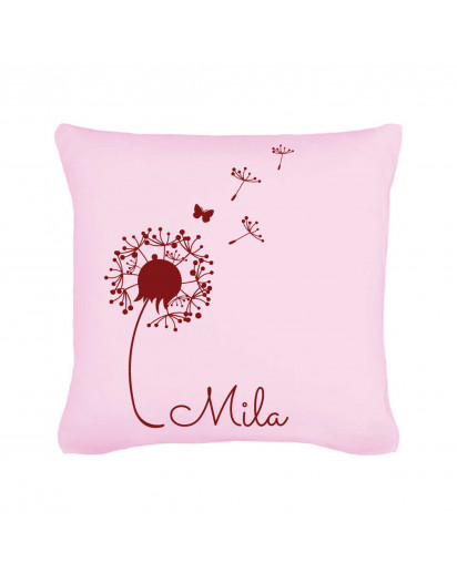 Kissen Pusteblume mit Namen Pillow Dandelion with Name