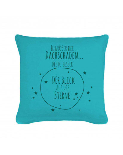 Kissen mit Sternen Spruch Zitat Pillow with Stars Saying Qoute