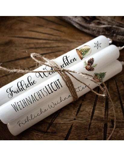 Kerzensticker Kerzentattoos Tattoofolie Weihnachten Winter Boho Elemente für Kerzen oder Keramik A4 Bogen DIY Stickerbogen kst104
