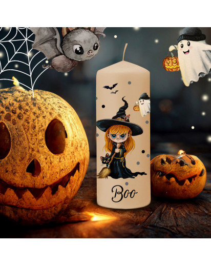 Kerzensticker Kerzentattoos Tattoofolie Halloween Hexe Kürbis für Kerzen oder Keramik A4 Bogen DIY Stickerbogen für bis zu 40 Kerzen kst8