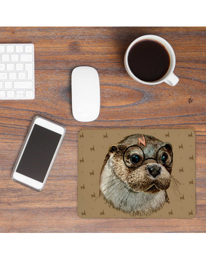 Mousepad Mauspad Mouse Pad Mausunterlage Mauspad Maus Unterlage Magie mit Harry Otter Zauberer Magier Mousepad mouse pad magic with harry otter magican wizard sorcerer m16