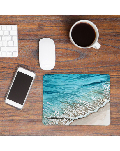 Mousepad mouse pad Mauspad mit Welle Wasser Meer Strand Mausunterlage bedruckt für den Schreibtisch mouse pads mp46