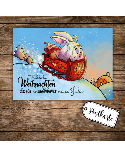 Postkarte Weihnachten