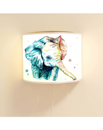 Wandlampe Schlummer Lampe Lese Schlummerlicht Elefant