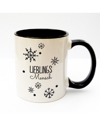 Tasse Becher Kaffeetasse Kaffeebecher Kindertasse Kinderbecher Schneeflocken Schneekristalle Lieblings Mensch cup mug kids cup kids mug coffee cup coffee mug snowflakes snow crystals favourite person ts162