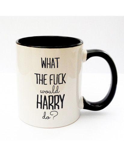 Tasse Becher Kaffeetasse Kaffeebecher Kindertasse Kinderbecher mit Spruch What the fuck woulkd Harry do cup mug kids cup kids mug coffee cup coffee mug with saying what the fuck woulkd Harry do ts171