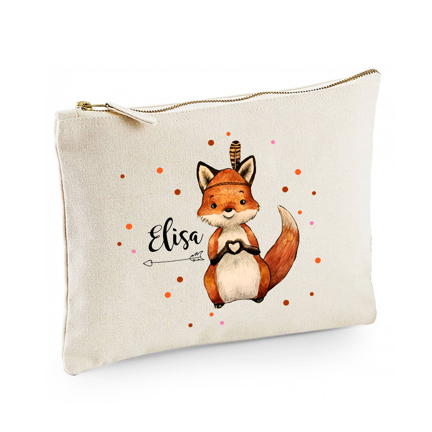 3 Sprouts Spielzeugmatte Fuchs Spielzeugsack Hipster Baby