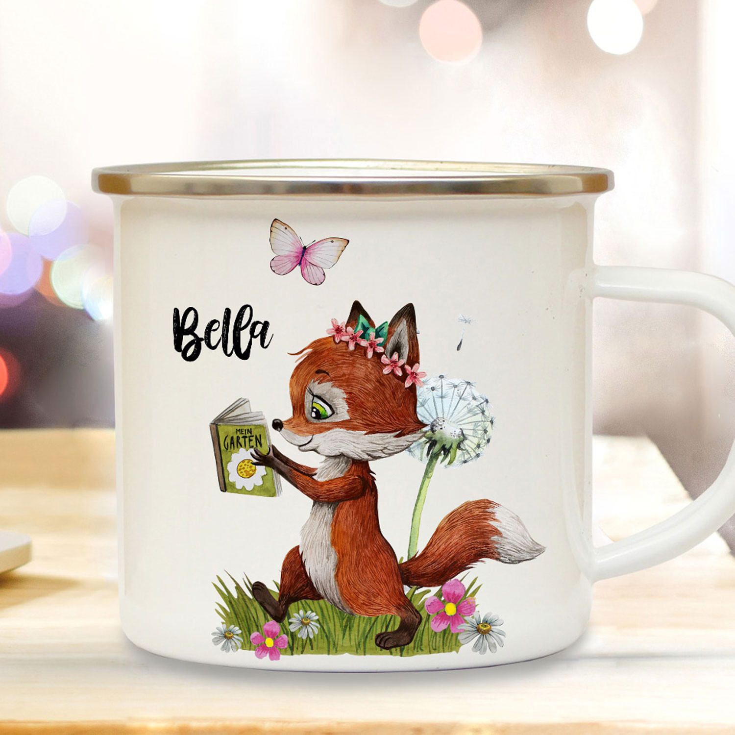 Tasse Mit Fuchs Geschenk Fur Freunde Tassen Wohnen