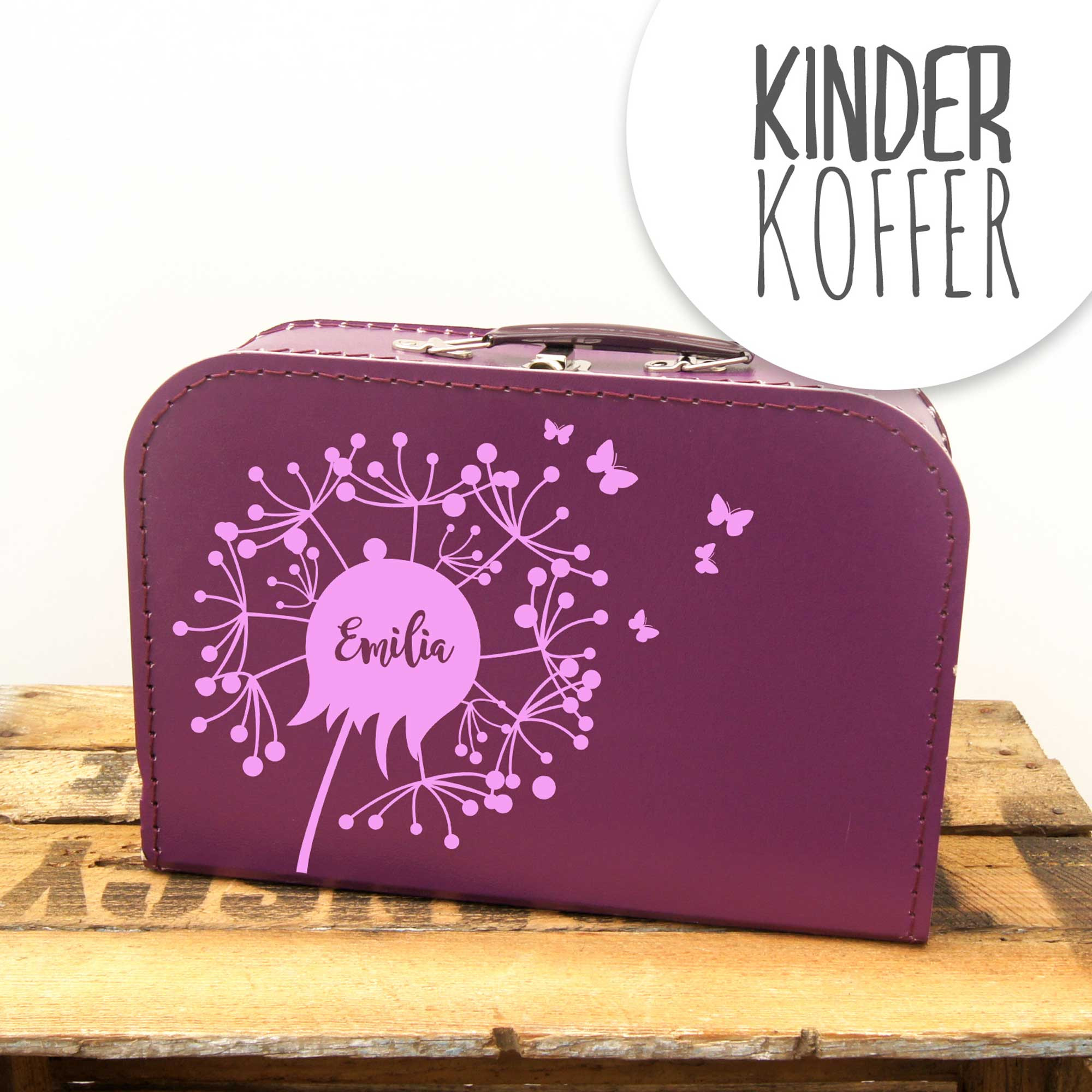 Motiv Koffer Trolley Bowatex Printkoffer Schmetterling Xl 77 Cm