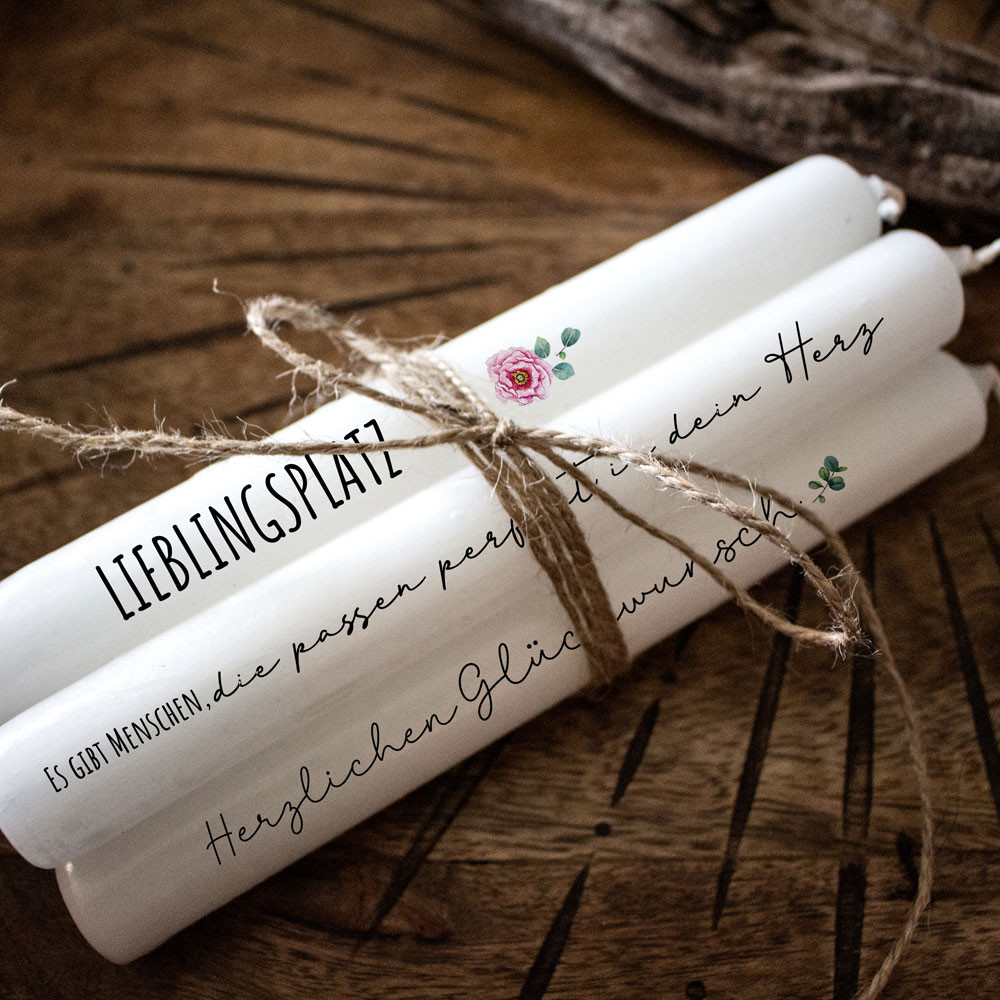 Kerzensticker Kerzentattoos Tattoofolie Geburtstag Happy Birthday
