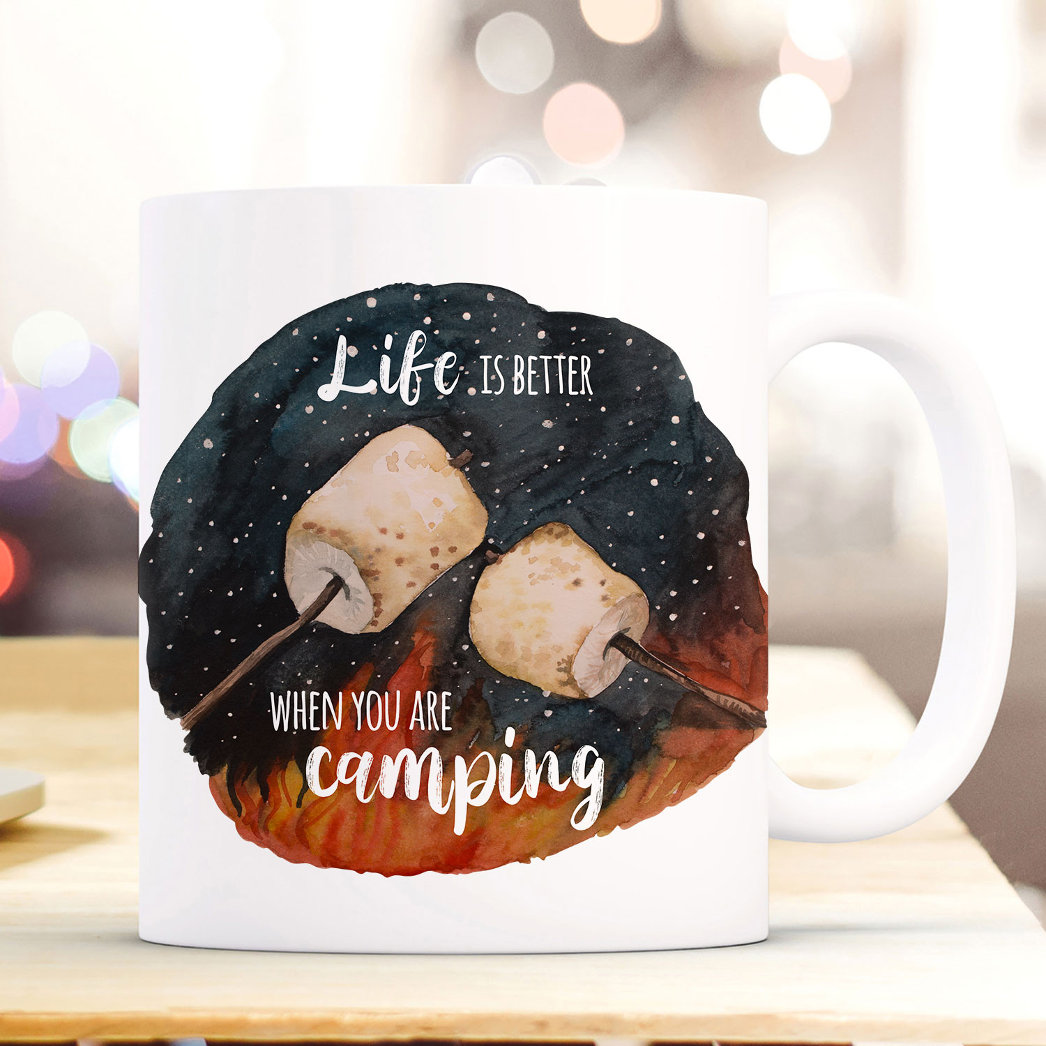 Ilka Parey Emaillebecher Mit Axolotl-Spruch – Ø 85 Mm, 80 Mm Hoch, Perfekt Für Camping & Geschenk