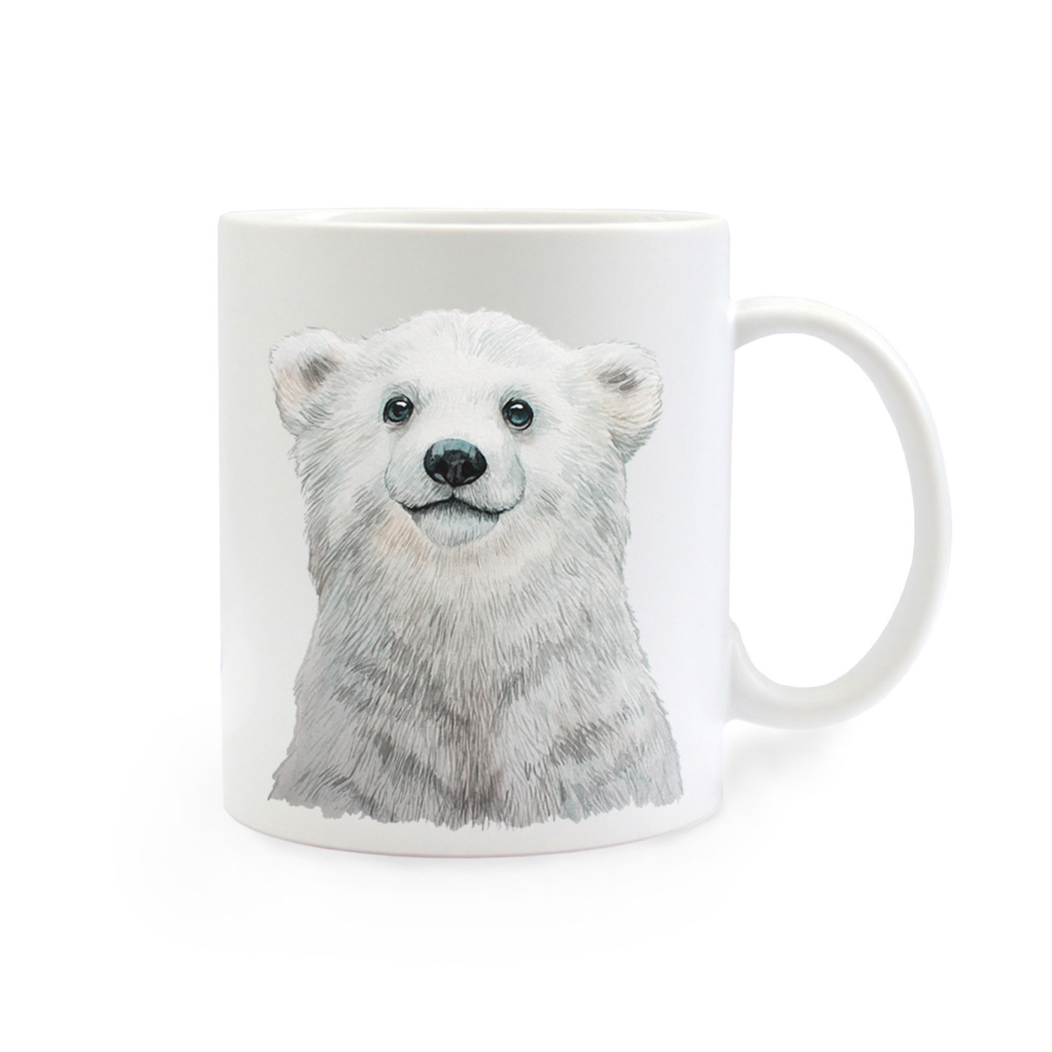 Ice Bear Moods Kosmetiktasche – Niedliche Eisbär-Deko Für Bare Bears Fans – Großes Format, Wasserabweisend (ca. 23x18 Cm)