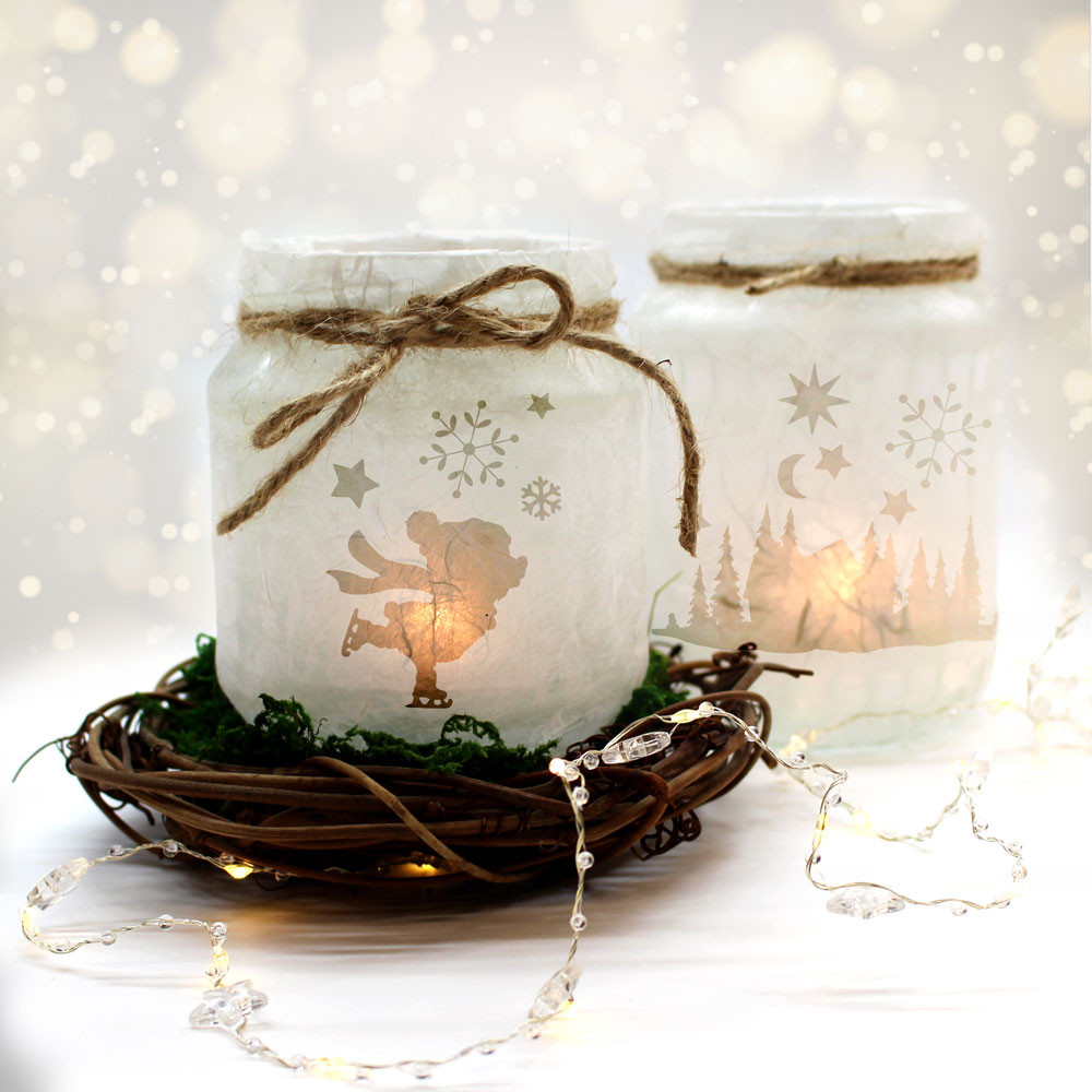 Feenlicht Feenwindlicht DIY Weihnachtsdeko Weihnachten