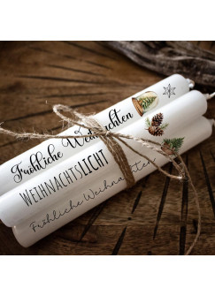 Kerzensticker Kerzentattoos Tattoofolie Weihnachten Winter Boho Elemente für Kerzen oder Keramik A4 Bogen DIY Stickerbogen kst104