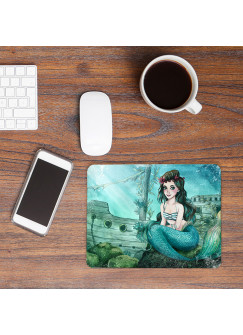 Mousepad mouse pad Mauspad mit Meerjungfrau versunkenes Schiff Mausunterlage bedruckt mouse pads mp81