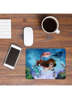 Mousepad mouse pad Mauspad mit Meerjungfrau mit Freunde Mausunterlage bedruckt mouse pads mp82