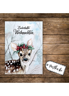 Postkarte Weihnachten