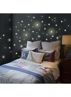 Sternenhimmel Sterne mit Punkten fluoreszierend M738