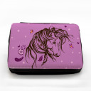 Gefüllte Federtasche Wildpferd Pferd mit Wunschnamen fm030 Filled pencil case wild horse horses with desired name fm030