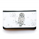 Portemonnaie große Geldbörse Brieftasche Eule Schneeeule Hedwig gbg029 Wallet big purse billfold snow owl owl Hedwig gbg029