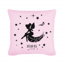 Kissen mit Elfe Fee Federn Sternen und Spruch "dream big - little one" inklusive Füllung Pillow with elf fairy feathers stars and saying "dream big - little one" including filling k09