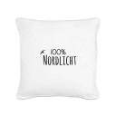 Kissen 100% Nordlicht mit Möwe Pillow "100% Nordlicht" with seagull including filling 