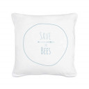 Kissen mit Spruch "Save the Bees" mit Pfeil Pillow with qoute - save the Bees with arrow