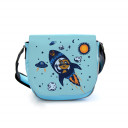 Kindergartentasche Kindertasche Tasche Waschbär im Weltraum mit Wunschnamen Kindergarten bag children bag raccoo in outer space with desired name kgt07