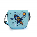 Kindergartentasche Kindertasche Tasche Waschbär im Weltraum mit Wunschnamen Kindergarten bag children bag raccoon in outer space with desired name kgt07