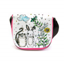 Kindergartentasche Kindertasche Tasche Beste Freunde Katze und Hase mit Wunschnamen kgt13 Kindergarten Bag children bag bag best friends cat and bunny with desired name kgt13