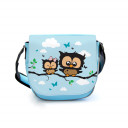 Kindergartentasche Kindertasche Tasche Eulen Eulchen auf Zweig mit Wunschnamen kgt14 Kindergarten Bag children bag bag owls little owl on branch with desired name kgt14