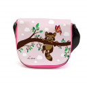 Kindergartentasche Kindertasche Tasche Waschbär auf Zweig mit Wunschnamen kgt17 Kindergarten Bag children bag bag racoon on branch with desired name kgt17