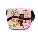 Kindergartentasche Kindertasche Tasche Waschbär auf Zweig ABC mit Wunschnamen kgt18 Kindergarten Bag children bag bag racoon on branch ABC with desired name kgt18