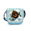 Kindergartentasche Kindertasche Tasche Vogel mit Wolken und Wunschnamen kgt08 Kindergarten Bag children bag bag bird with clouds and desired name kgt08