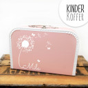 Kinderkoffer Koffer Pusteblume mit Schmetterlingen rosa children suitcase dandelion with butterflies rose kos5c