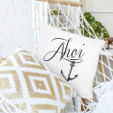 Kissen Dekokissen Sofakissen Maritim mit Anker und Spruch Ahoi inklusive Füllung Throw pillow decor pillow maritime with anchor and quote saying ahoi including filling ks55_H.jpg