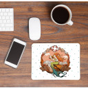 Mousepad Mouse Pad Mausunterlage Meerjungfrau mit Muscheln und Punkten Mousepad mouse pad with mermaid clams and dots mp25_H.jpg