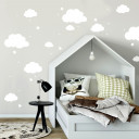 Wandtattoo Wolken