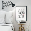 A3 Print Illustration Poster Plakat Elfe Fee mit Spruch Zitat manchmal hilft nur noch Feenstaub und Glitzer A3 Print illustration poster placard elv fairy with quote saying sometimes helps only fairy dust and glitter p42