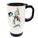 Tasse Becher Thermotasse Thermobecher Thermostasse Thermosbecher Schneemann Ole cup mug thermo mug thermo cup snowman Ole tb014