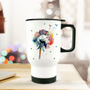 Thermobecher Thermotasse Thermosflasche Becher Tasse Kaffeebecher Pusteblume Blume Löwenzahn aquarell bunt thermo cup thermal mug cup mug dandelion watercolor colorful tb070.jpg