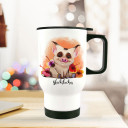 Thermobecher Thermotasse Thermosflasche Kaffeebecher Becher Tasse Schweinchen mit Spruch Glücksbecher thermo cup piggy piglet with quote saying happiness mug tb082.jpg