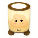 Hauptbild Tischlampe Wolke Wölkchen Wunschname table lamp cloud cloudy desired name
