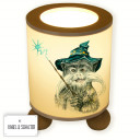 Tischlampe Affe Zauberer Merlin table lamp monkey wizard merlin tl031