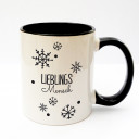 Tasse Becher Kaffeetasse Kaffeebecher Kindertasse Kinderbecher Schneeflocken Schneekristalle Lieblings Mensch cup mug kids cup kids mug coffee cup coffee mug snowflakes snow crystals favourite person ts162