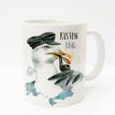 Tasse Becher Kaffeetasse Kaffeebecher Kindertasse Kinderbecher Kapitän Möwe mit Pfeife Mütze und Spruch Küsten Jung cup mug kids cup kids mug coffee cup coffee mug captain sea gull with pipe hat and saying coast boy ts191