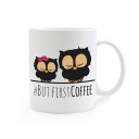 Tasse Eulen Eulchen but first coffee cup owls but first coffee ts261